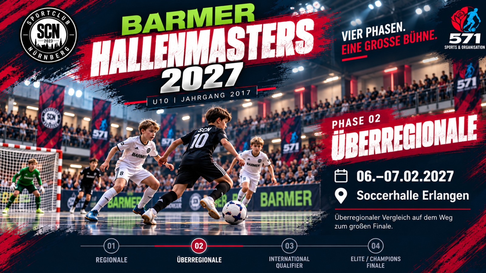 BARMER Hallenmasters 2027 – Phase 02 Überregionale